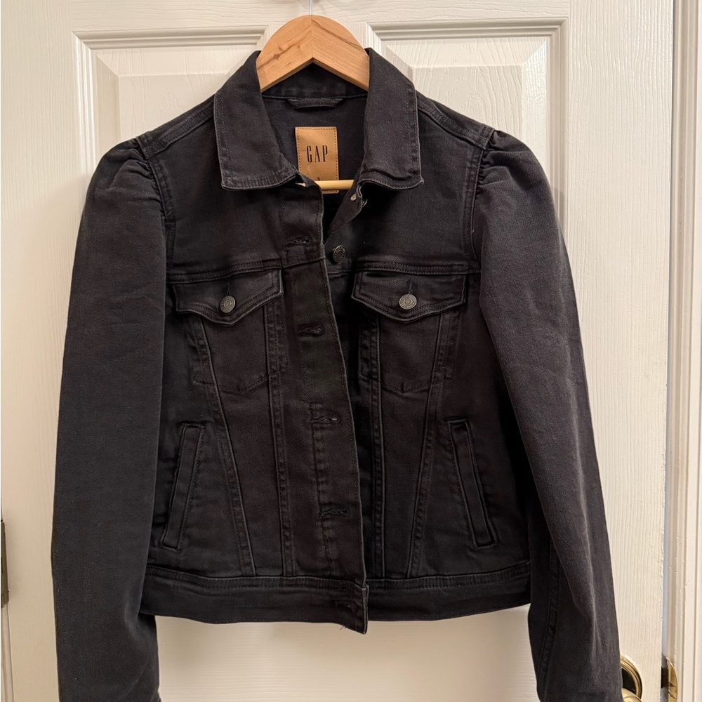 Gap Black Jean Jacket